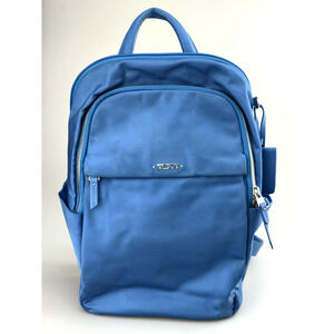 TUMI Polly Backpack Small Sky Blue Tablet Laptop 13" Carryon Travel Nylon